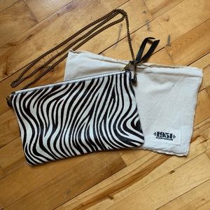 1951 Maison Francaise Pochette Clutch Bag Zebra